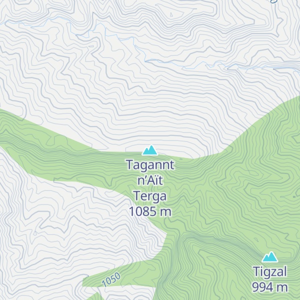 Map of Tagannt n’Aït Terga