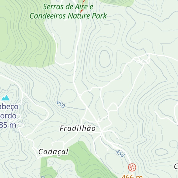 Map of Casa Abrigo do NEL