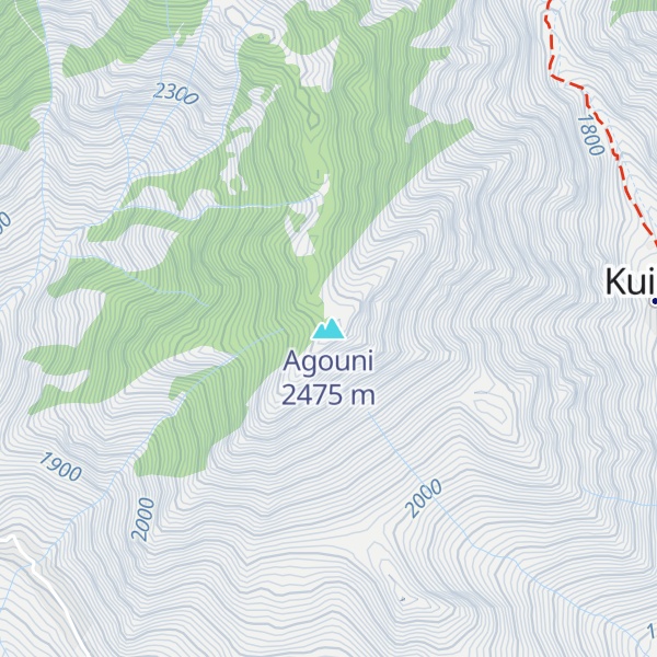 Map of Agouni