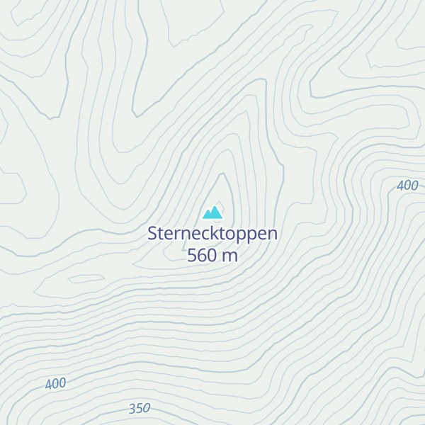 Map of Sternecktoppen