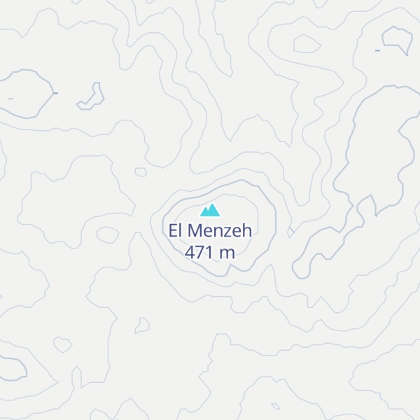 Map of El Menzeh