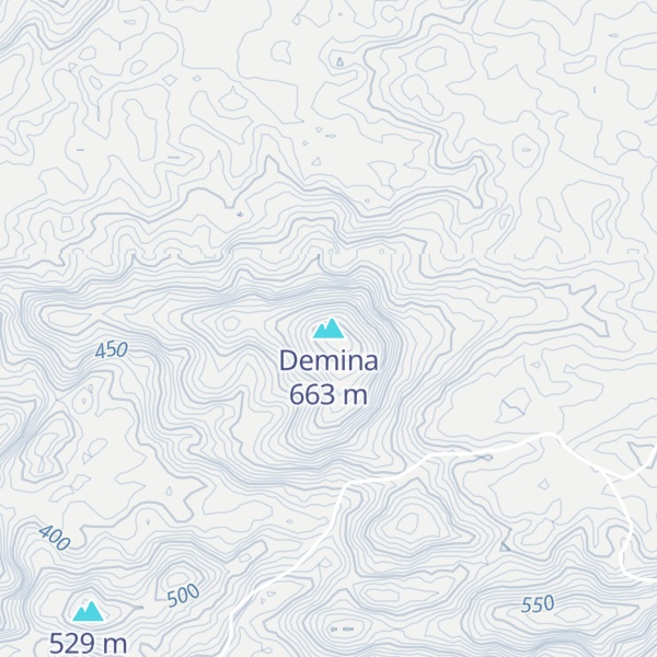 Map of Demina