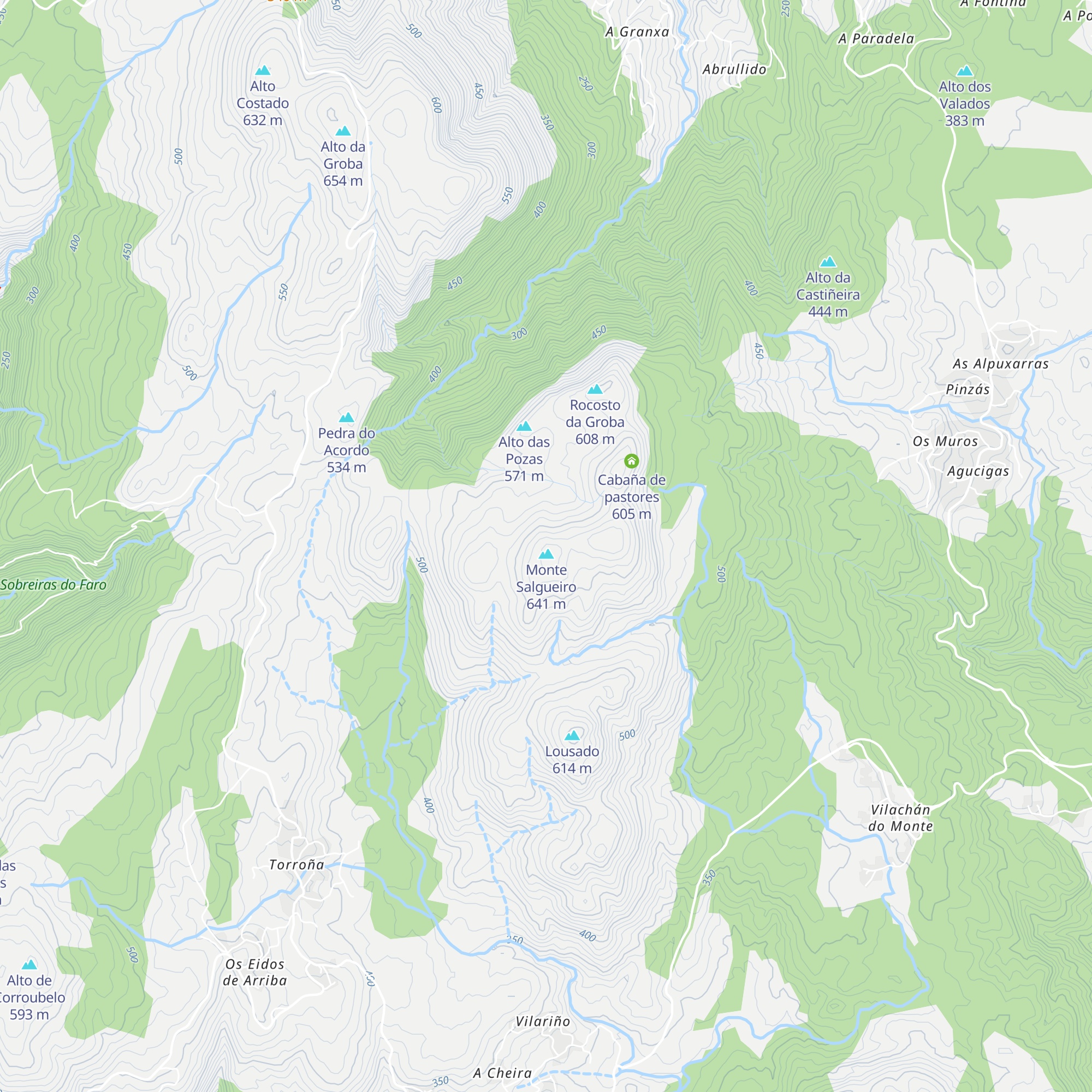 Refugio map