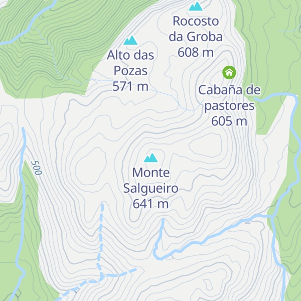Map of Refugio