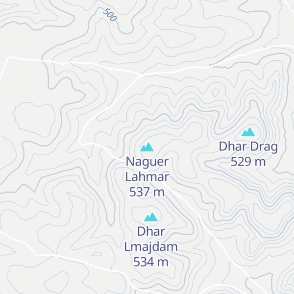 Map of Naguer Lahmar