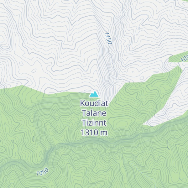 Map of Koudiat Talane Tizinnt