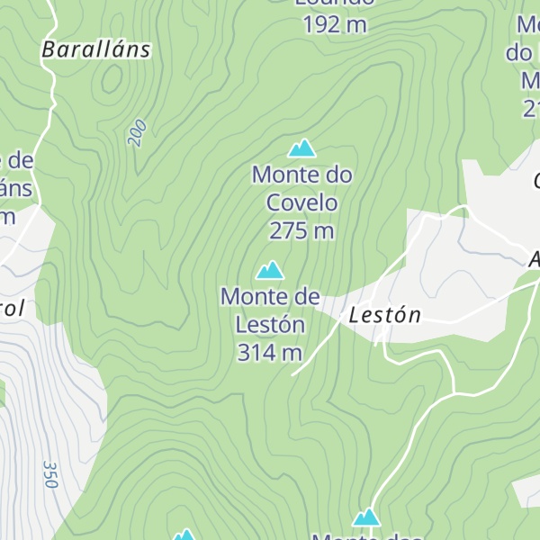 Map of Monte de Lestón