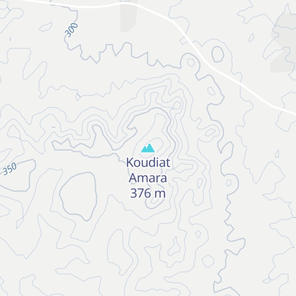 Map of Koudiat Amara