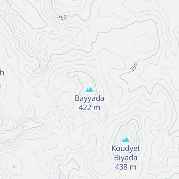 Map of Bayyada
