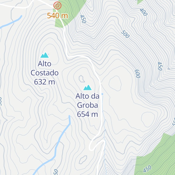 Map of Alto da Groba