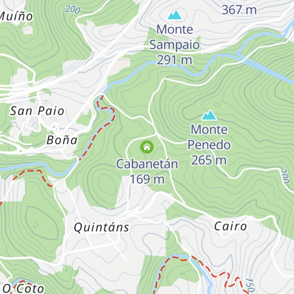 Map of Cabanetán