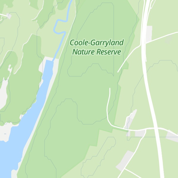 Map of Coole Park Visitor Centre