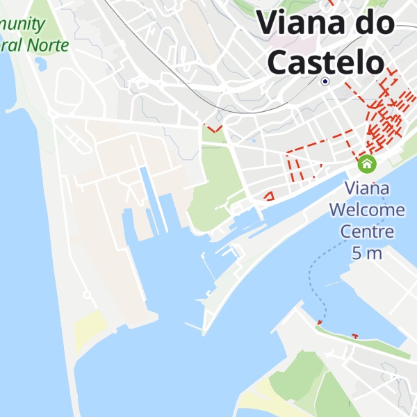 Map of Forte de Santiago da Barra