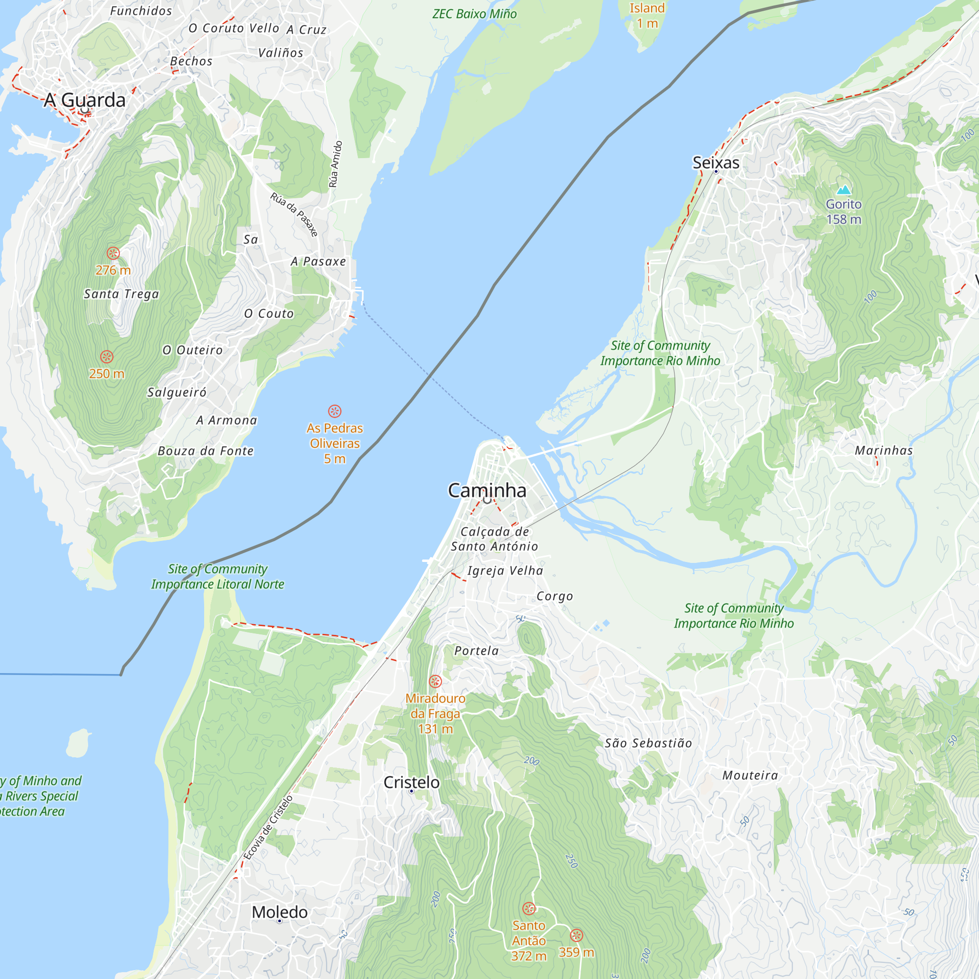 Tourism Information map