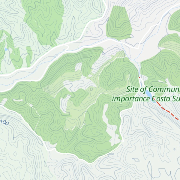 Map of Cerro Gordo