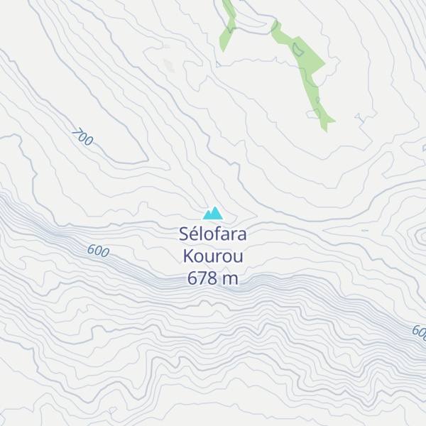 Map of Sélofara Kourou