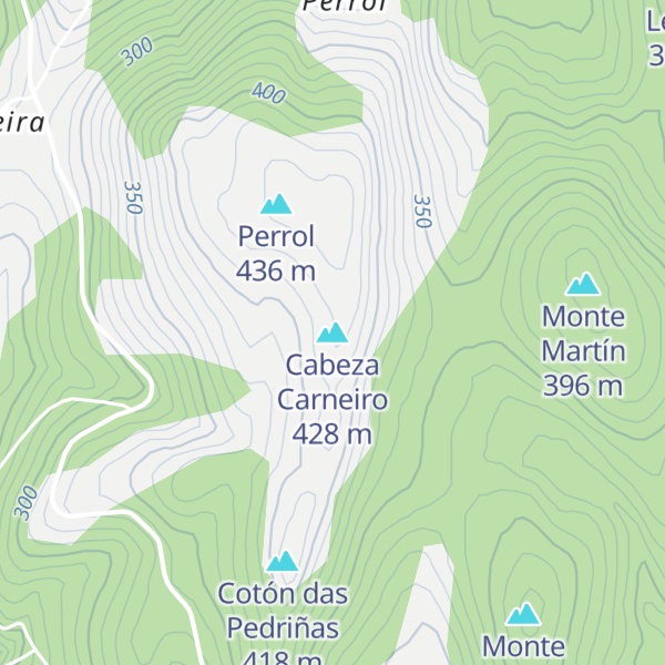 Map of Cabeza Carneiro