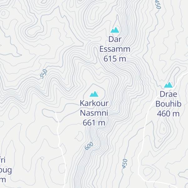 Map of Karkour Nasmni