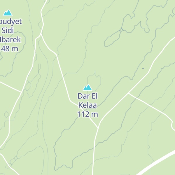 Map of Dar El Kelaa