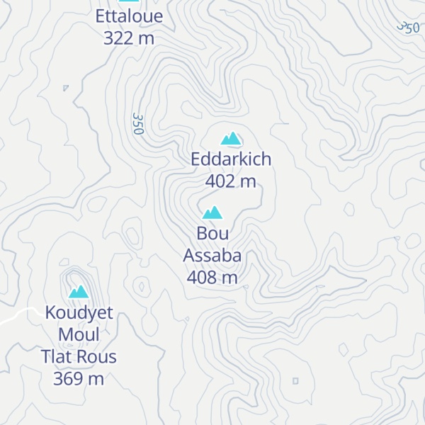Map of Bou Assaba