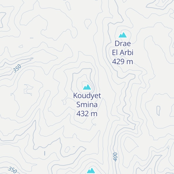 Map of Koudyet Smina