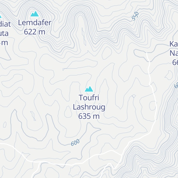 Map of Toufri Lashroug