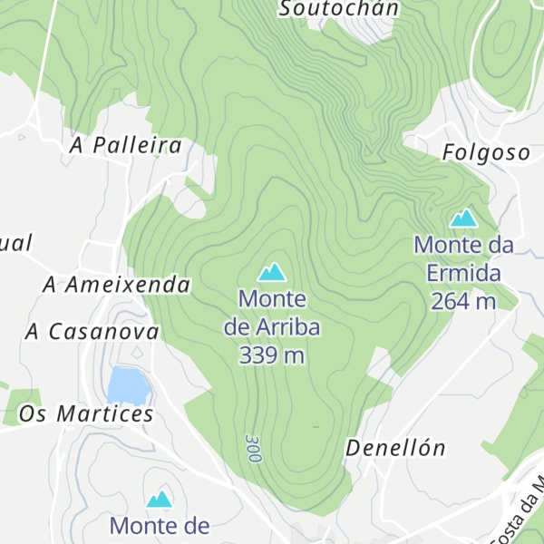 Map of Monte de Arriba