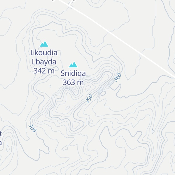 Map of Koudiat Mouchraouat
