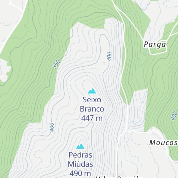Map of Pedras Grandes