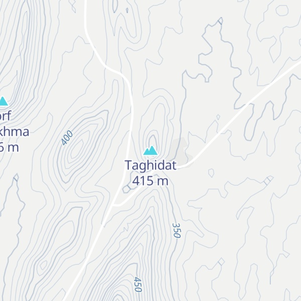 Map of Taghidat