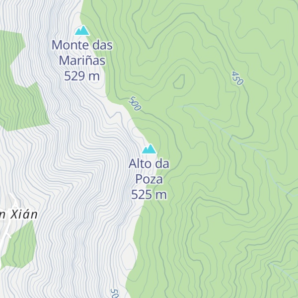 Map of Alto da Poza