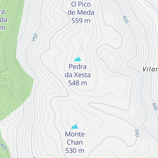 Map of Monte Novo