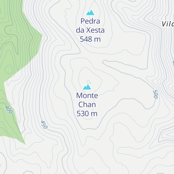 Map of Monte Chan