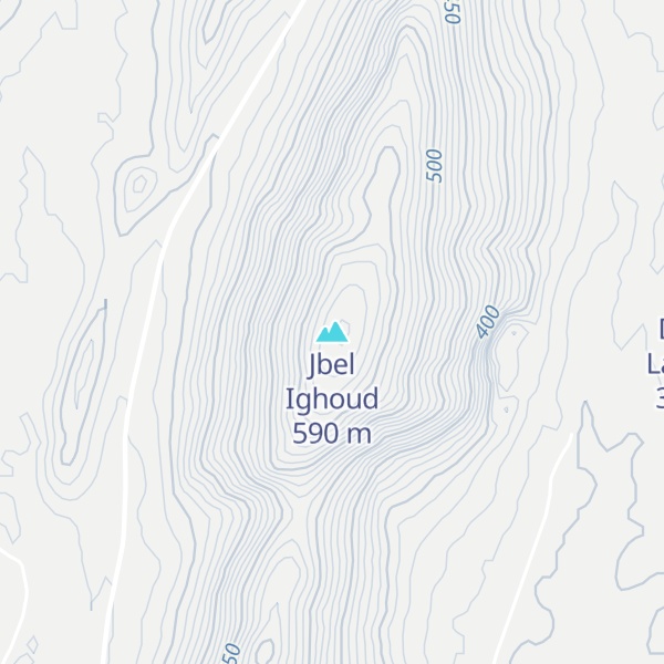 Map of Jbel Ighoud