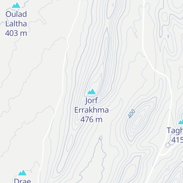 Map of Jorf Errakhma