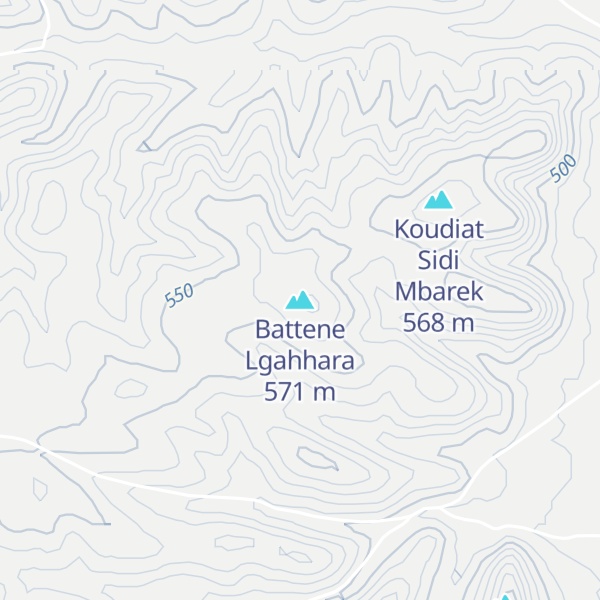 Map of Battene Lgahhara