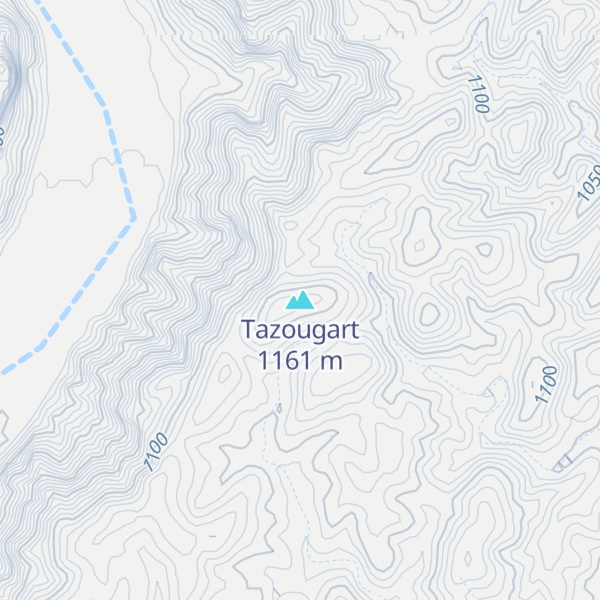 Map of Tazougart