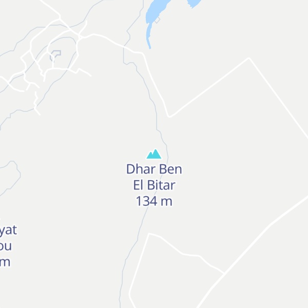Map of Dhar Ben El Bitar