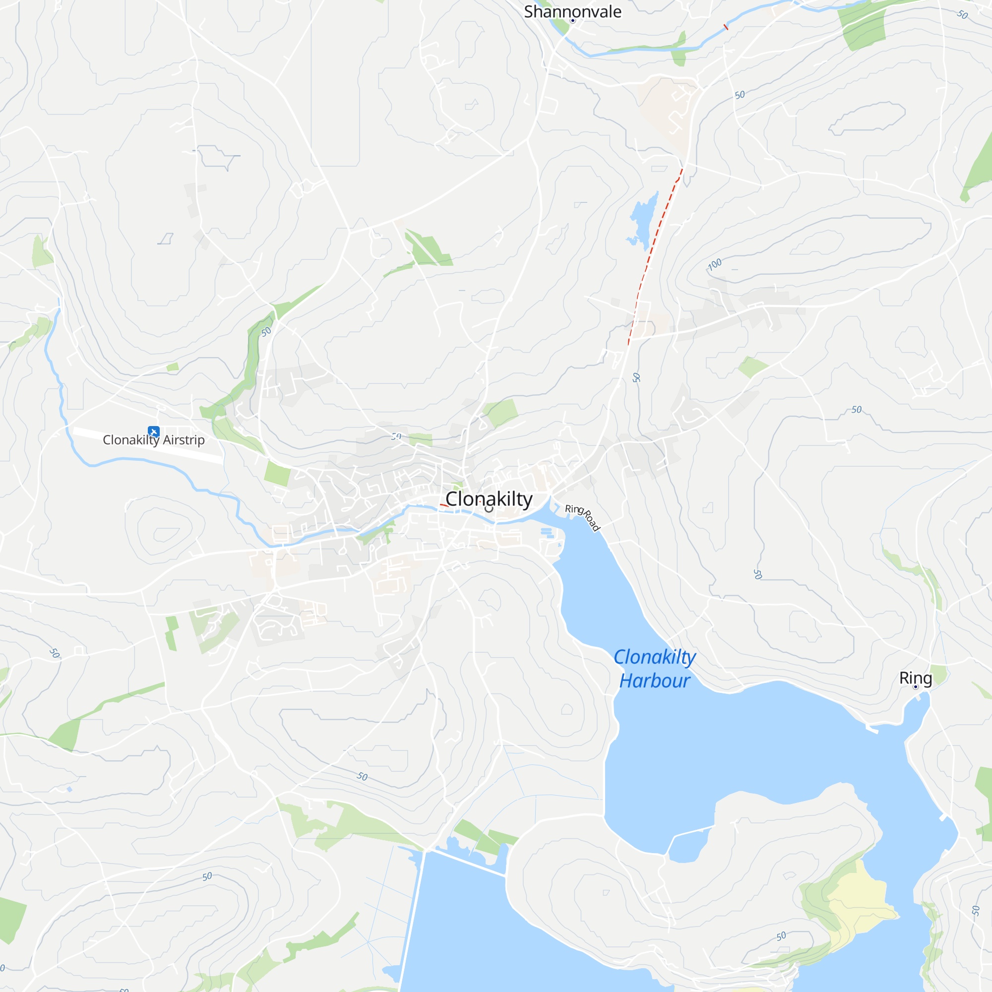 Clonakilty Tourist Office map