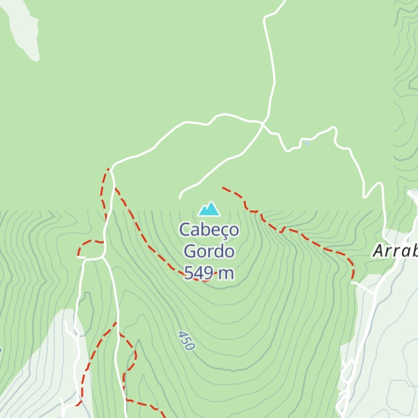 Map of Cabeço Gordo
