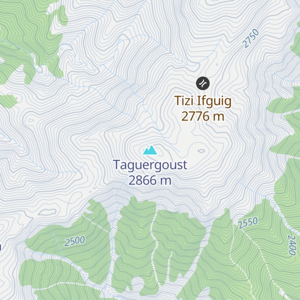 Map of Taguergoust