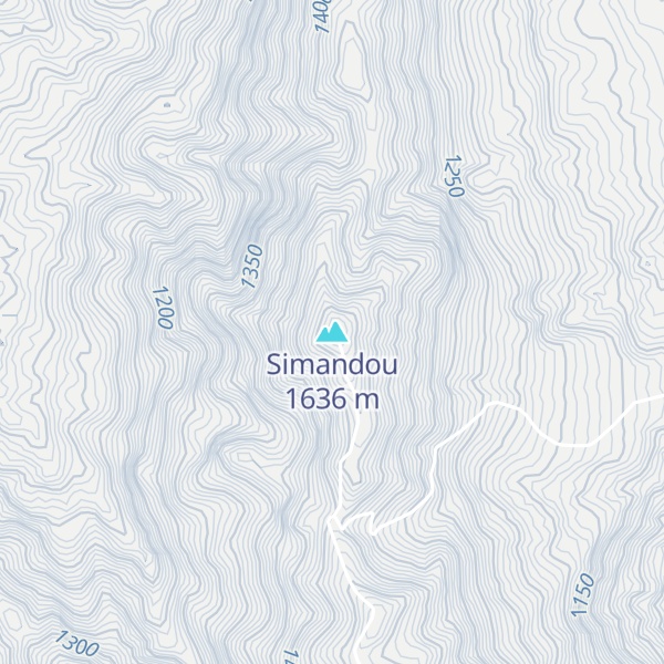 Map of Simandou