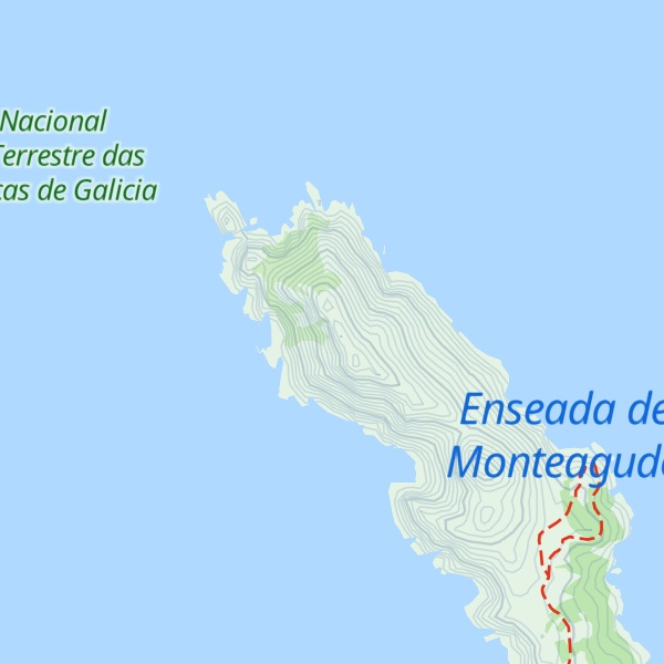 Map of O Gallado