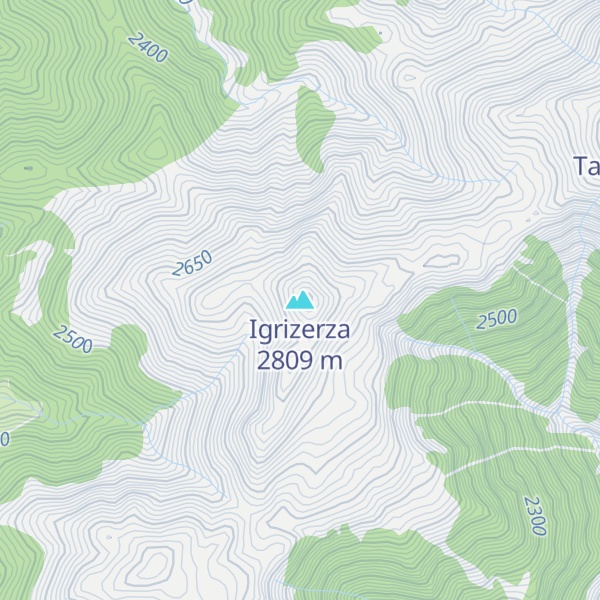Map of Igrizerza