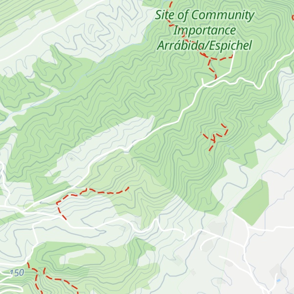 Map of Cabeço Gordo