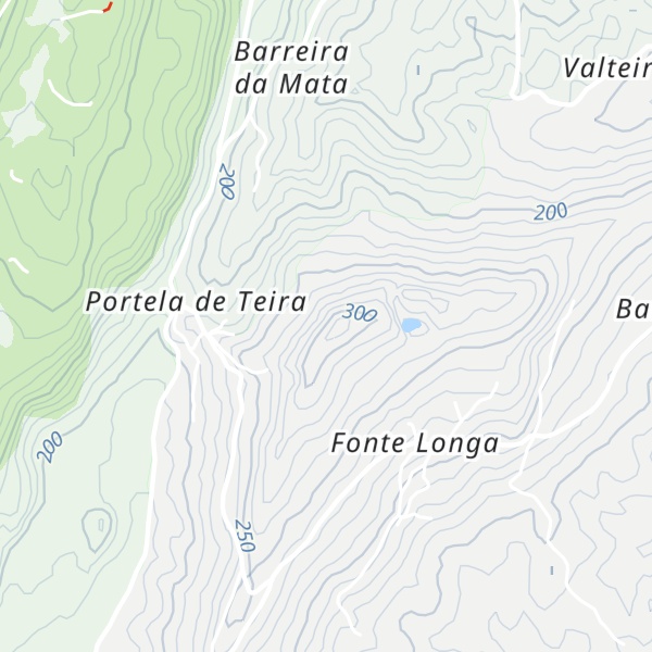 Map of Pena