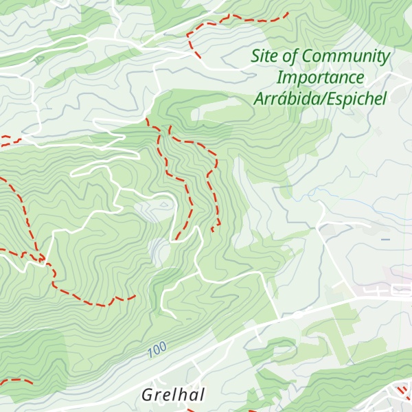Map of Miradouro do Pedrão