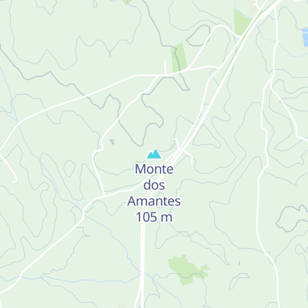 Map of Monte dos Amantes