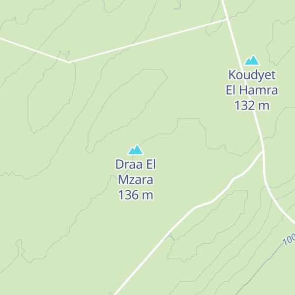 Map of Koudiat Laalama