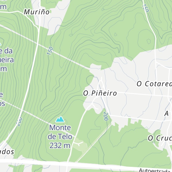 Map of Monte das Cepas